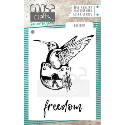 COOSA Crafts Clear Stamps - Freedom
